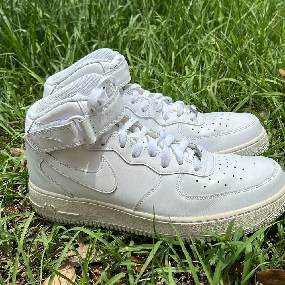2017 Air Force 1 Mid '07 'White' | Size 10.5